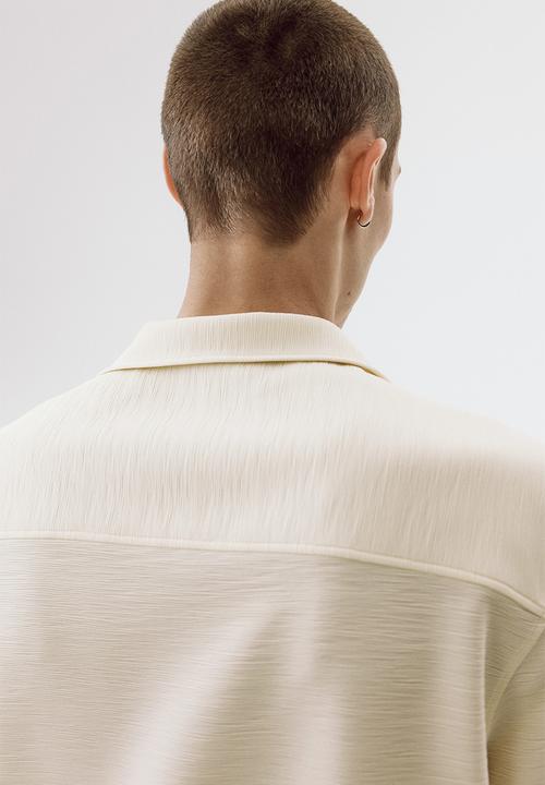 H&M - Loose fit resort shirt - white