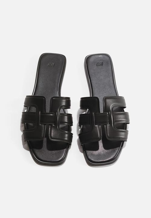 H&M - Sandals - black
