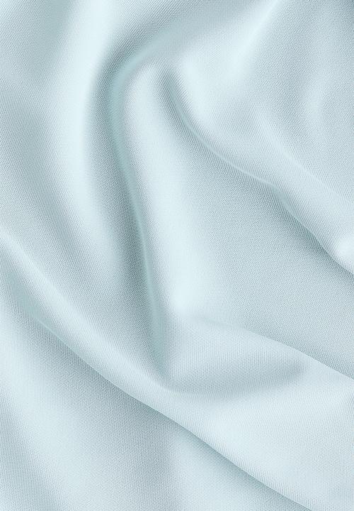 H&M - Draped jersey dress - light dusty turquoise