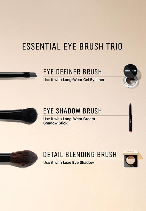 BOBBI BROWN - Holiday Essential Eye Brush Trio