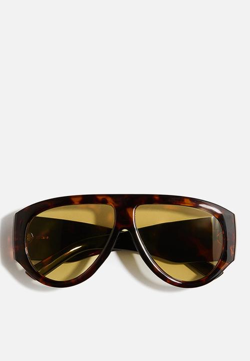H&M - Aviator-style sunglasses - brown/tortoiseshell pattern