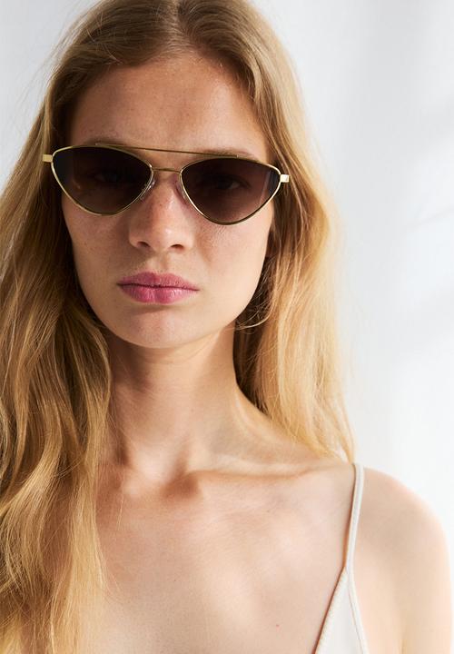 H&M - Cat-eye sunglasses - gold-coloured