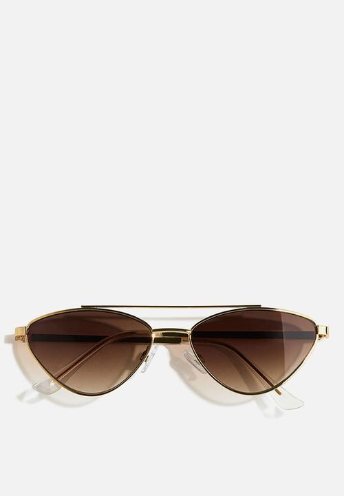 H&M - Cat-eye sunglasses - gold-coloured
