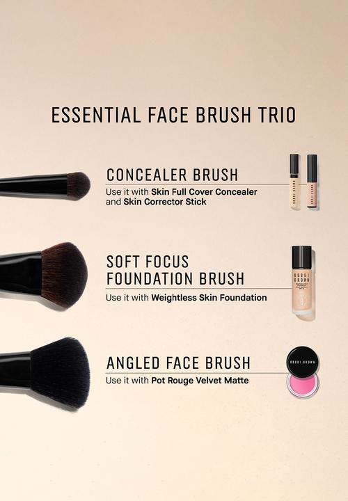 BOBBI BROWN - Holiday Essential Face Brush Trio
