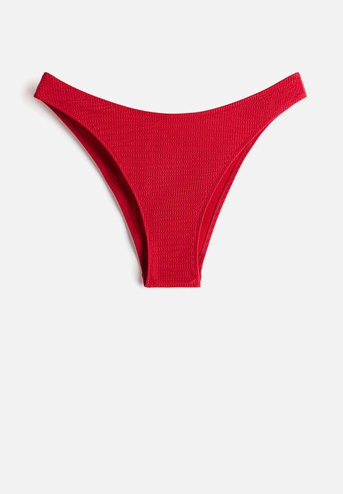 H&M - Cheeky bikini bottoms - red