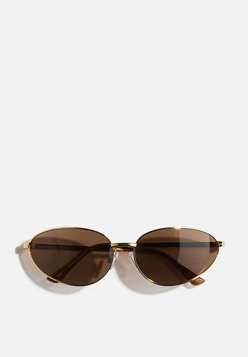 H&M - Oval sunglasses - gold-coloured