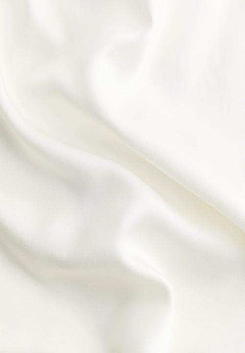 H&M - Asymmetric halterneck top - cream