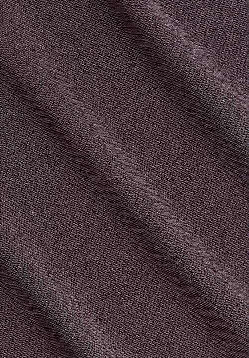H&M - Foldover-waist yoga trousers - plum