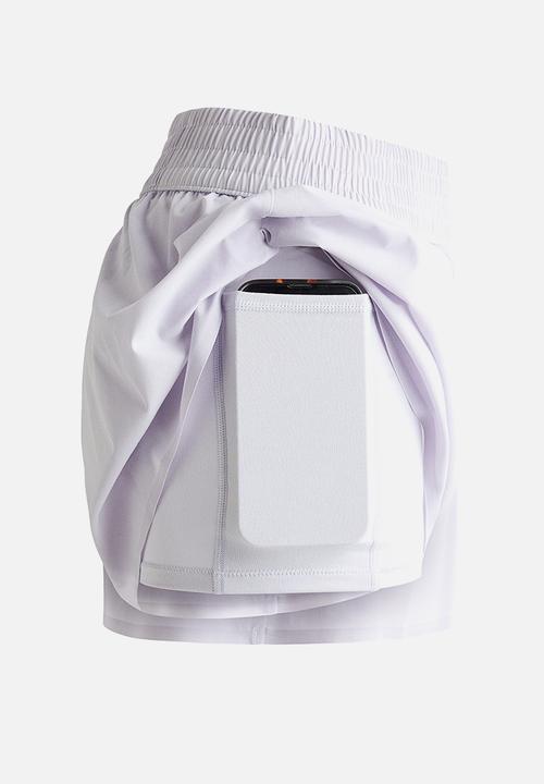 H&M - Layered sports shorts with pocket - lilac