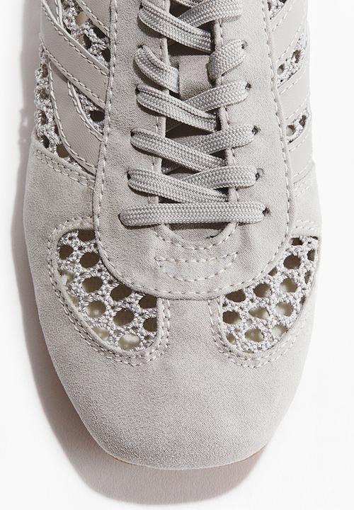 H&M - Crochet-look trainers - light grey