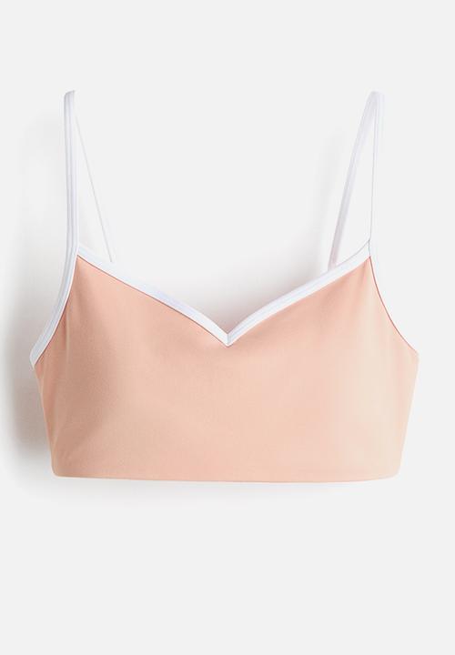 H&M - Medium support sports bra with softmove? - apricot