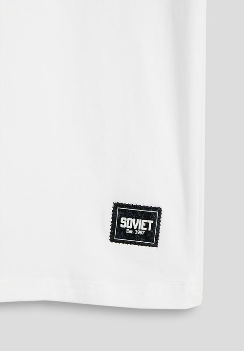 SOVIET - Boys S/Slv Crew Neck Tee - White