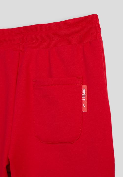 SOVIET - Boys Track Short - Red