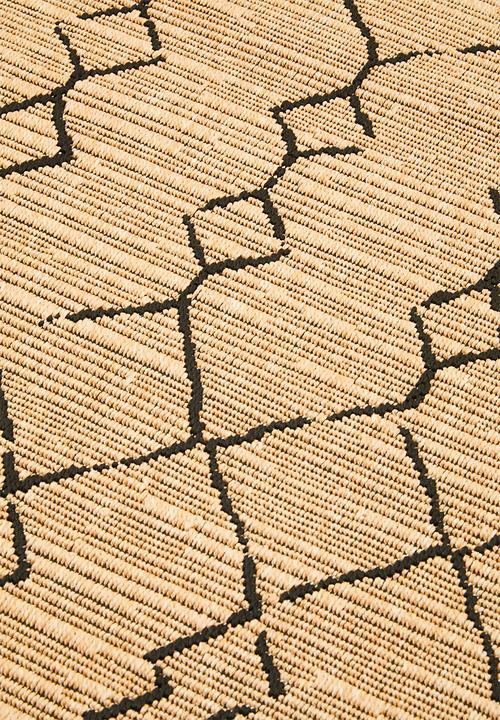 Fotakis - Lath Geo Indoor/Outdoor Rug - neutral