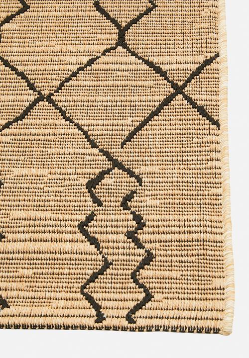 Fotakis - Lath Geo Indoor/Outdoor Rug - neutral