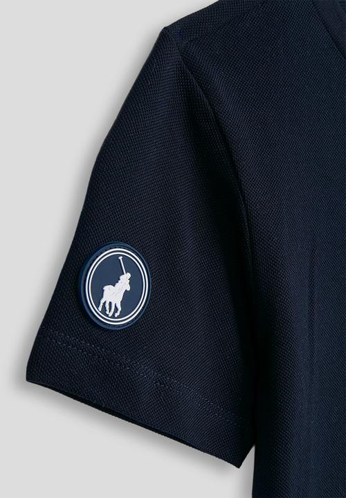 POLO - Boys Ivan Printed Ss Tee - Navy