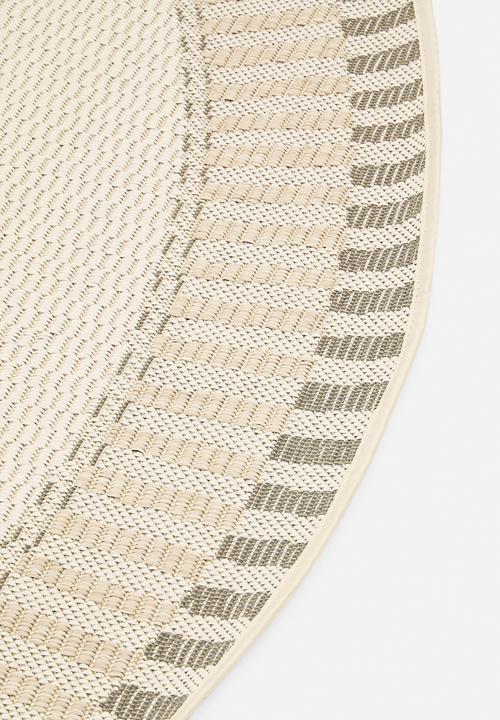 Fotakis - Hem Round Indoor/Outdoor Rug - neutral