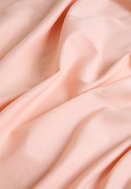 Sixth Floor - Recycled microfibre fitted sheet set Soft Pink