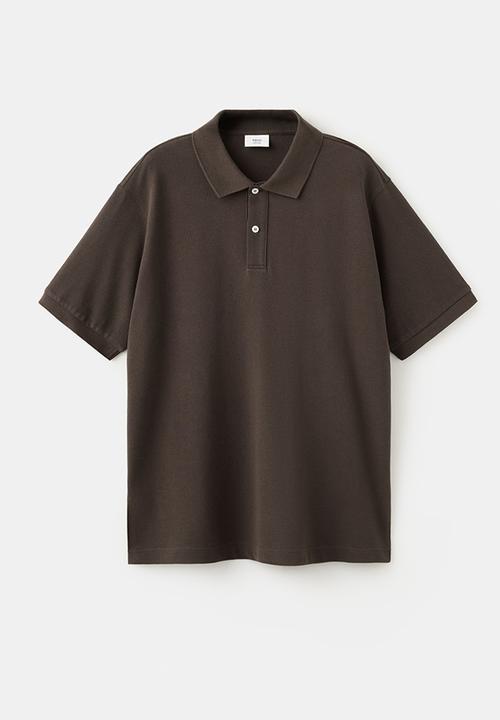 MANGO - Poloshirt Rea - Brown