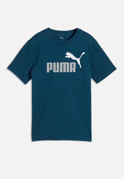 PUMA - Ess 2 Color No.1 Logo Tee B - Midnight Petrol