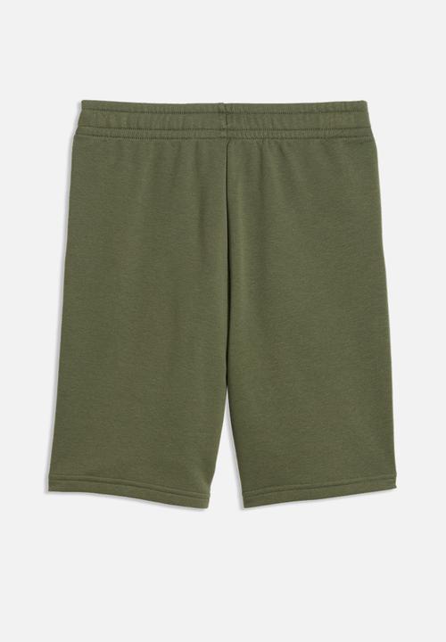 PUMA - Ess Small No.1 Logo Shorts Tr B - Moss Veil