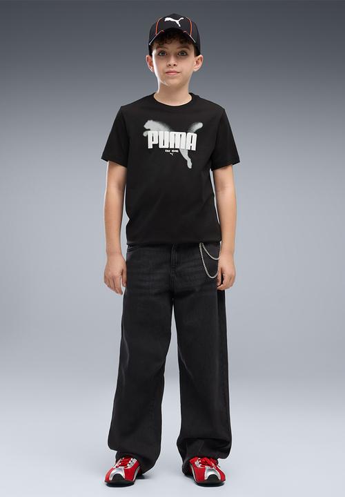 PUMA - Graphic Relaxed Brand Tee B - Puma Black