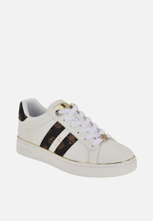 GUESS - Barlie sneaker - bone/dark natural
