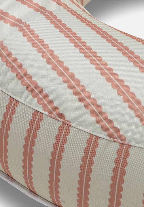 Swim Essentials - Swim Essentials - Swim Ring with Luxe Fabric Cover - Saint Tropez 102cm