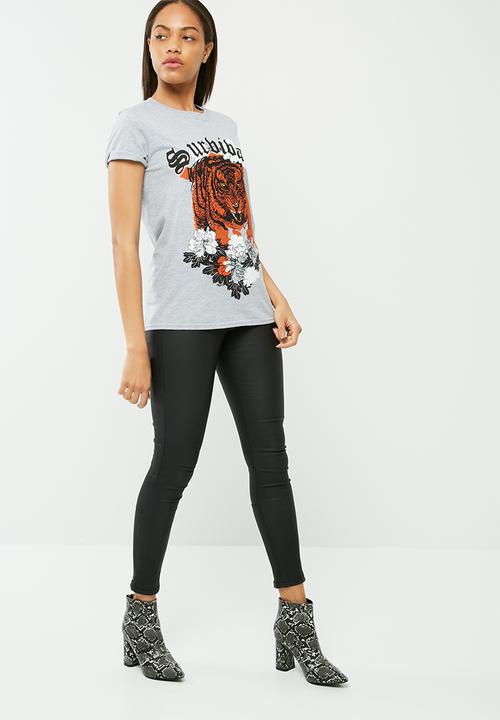 Missguided - Tiger graphic t-shirt