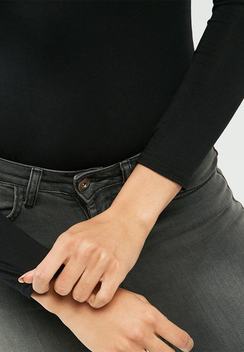 Missguided - Long sleeve turtle neck bodysuit