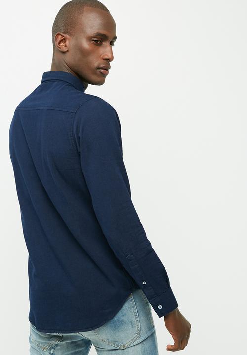 basicthread - Denim long sleeve shirt