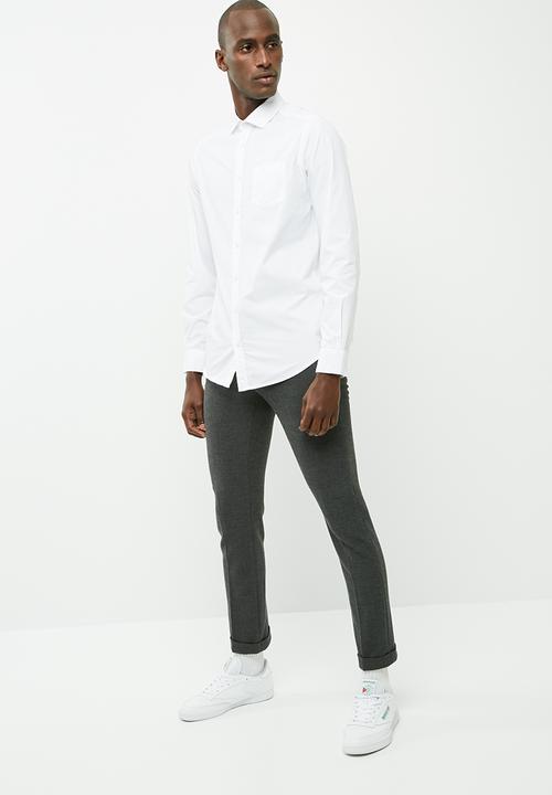 basicthread - 2 Pack Regular Fit Poplin shirt