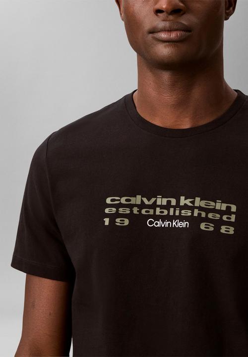 Calvin Klein - 30s Future Graphic T-shirt - Black