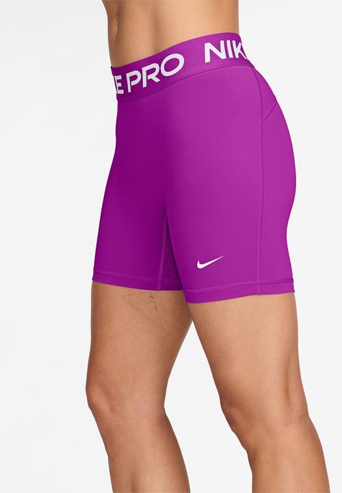 Nike - W Np Df 365 Mr 5In Short Usm - Vividpurple/White