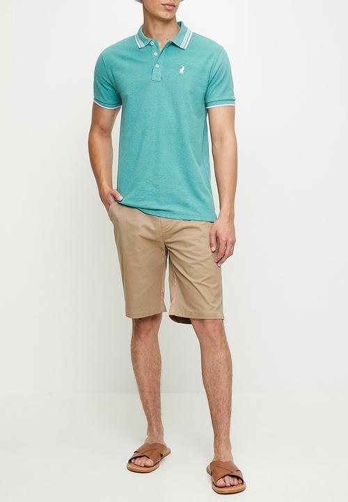 POLO - Ezra essential chino short - khaki