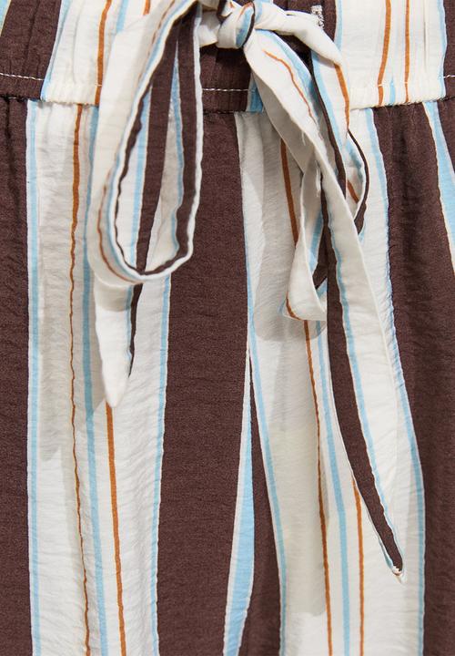 New Look - Ollie stripe honor wl trouser - blue striped