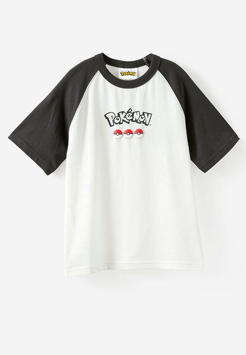Cotton On - License Raglan Ss Tee - Lcn Pok Phantom/Pokemon Charcters
