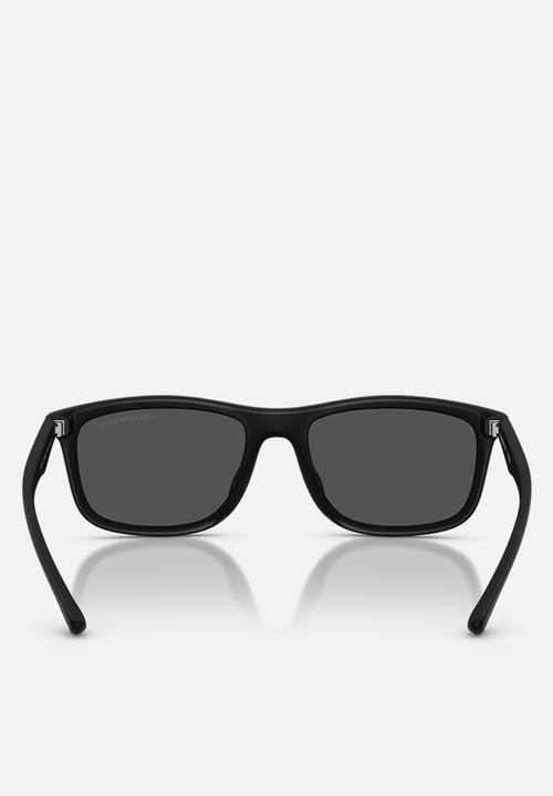 Emporio Armani - EA0EA4277U57-Matte Black/Black Rubber