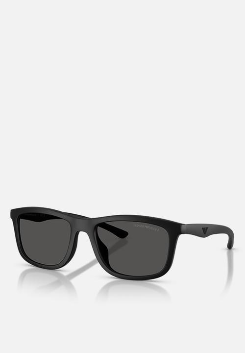 Emporio Armani - EA0EA4277U57-Matte Black/Black Rubber
