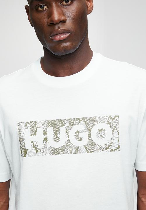 HUGO - Naolo Smile Graphic  Tee - White