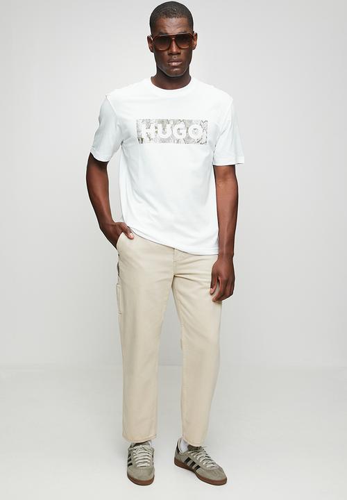 HUGO - Naolo Smile Graphic  Tee - White
