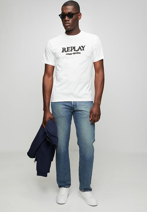 Replay - Basic Jersey T-shirt - White
