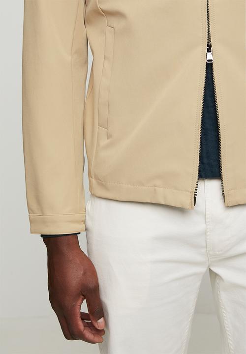 POLO - Lightweight Harrington Jacket - Beige