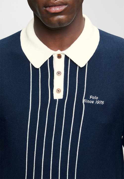 POLO - Sport Knitted Golfer - Navy