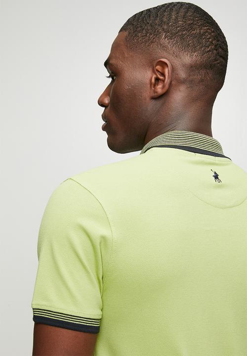 POLO - Contrast Golfer - Green