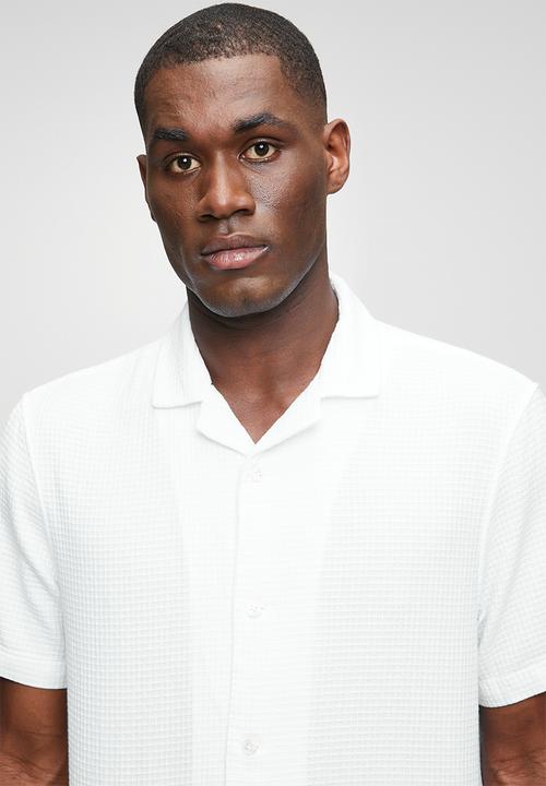 Levi’s® - Camp collar shirt - white/off white