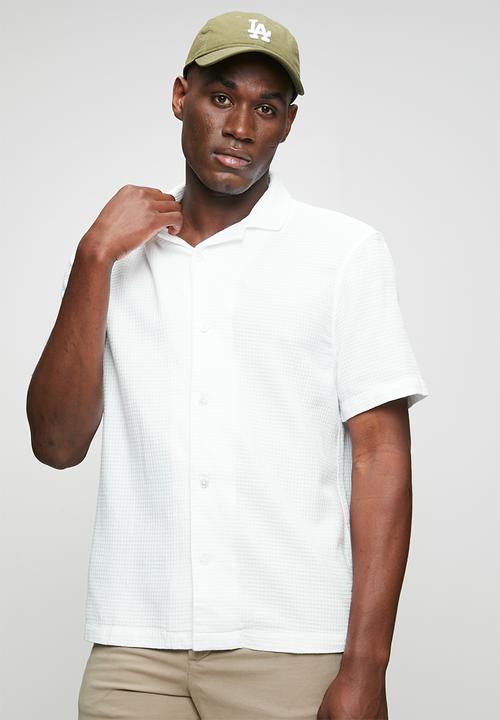 Levi’s® - Camp collar shirt - white/off white