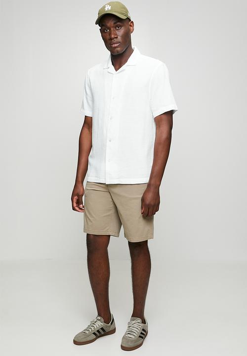 Levi’s® - Camp collar shirt - white/off white
