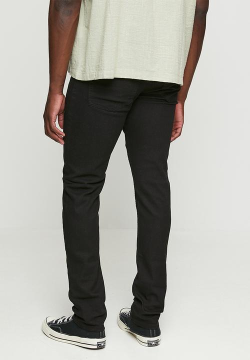 Only & Sons - Loom Twill Slim Fit Chino Pants - Black
