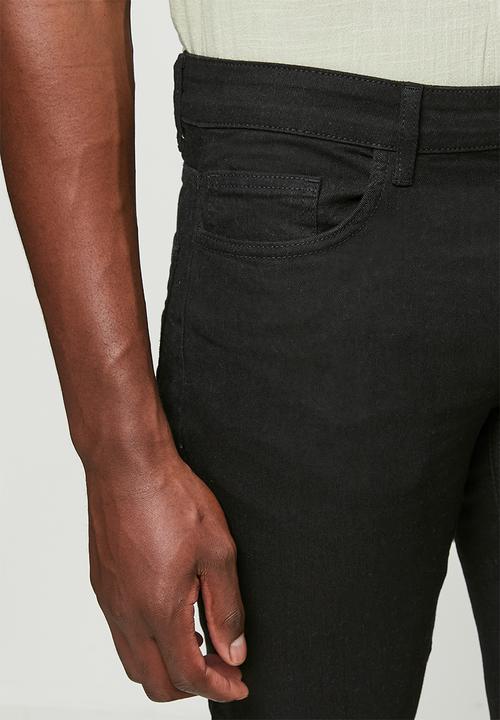 Only & Sons - Loom Twill Slim Fit Chino Pants - Black